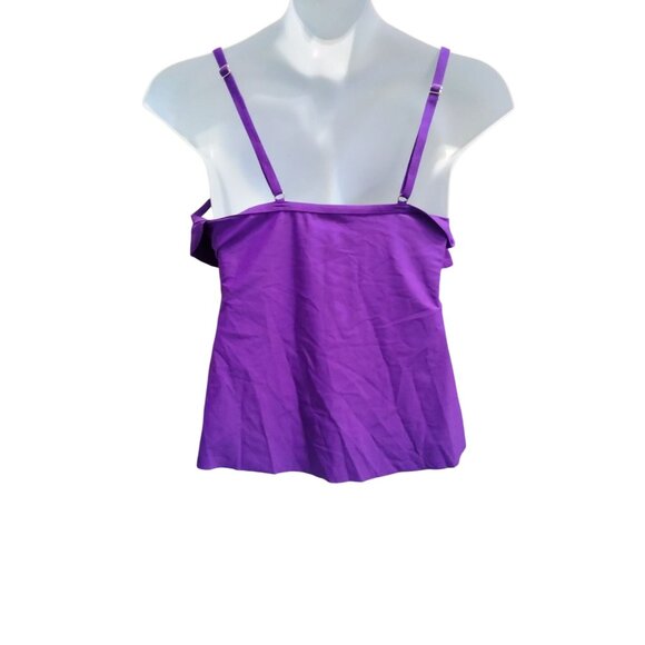 B2prity Womens Plus Size Ruffled Tankini Set Swimwear Floral Shorts Size 18W - Picture 7 of 10